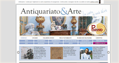 Desktop Screenshot of antiquariatoearte.com
